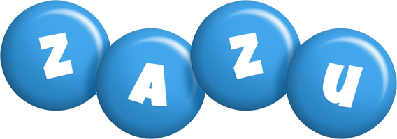 Zazu candy-blue logo