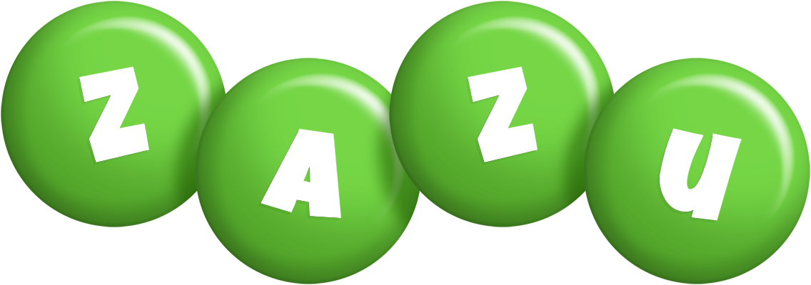 Zazu candy-green logo