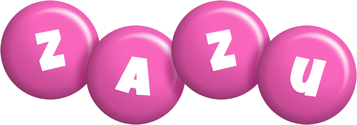 Zazu candy-pink logo
