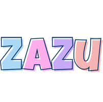 Zazu pastel logo