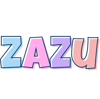 Zazu pastel logo