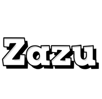 Zazu snowing logo