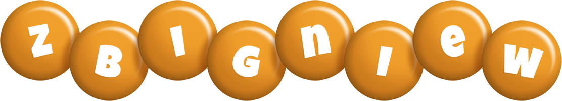 Zbigniew candy-orange logo