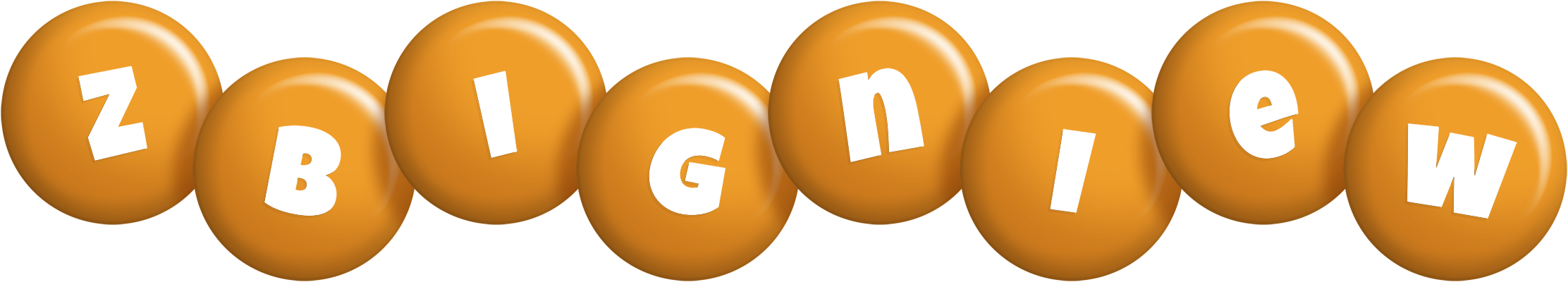 Zbigniew candy-orange logo