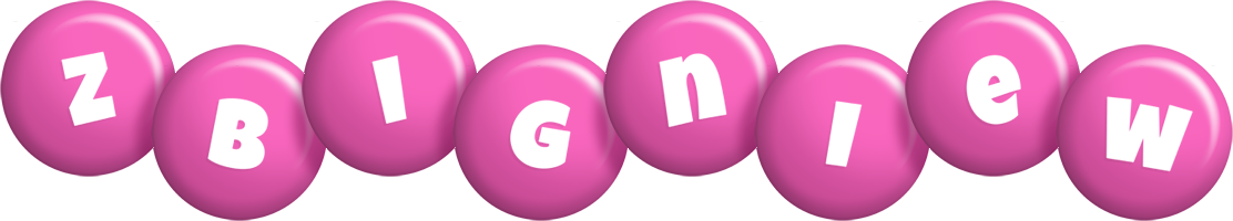 Zbigniew candy-pink logo