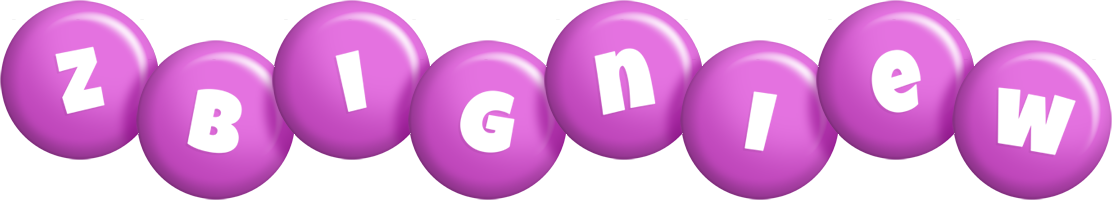 Zbigniew candy-purple logo