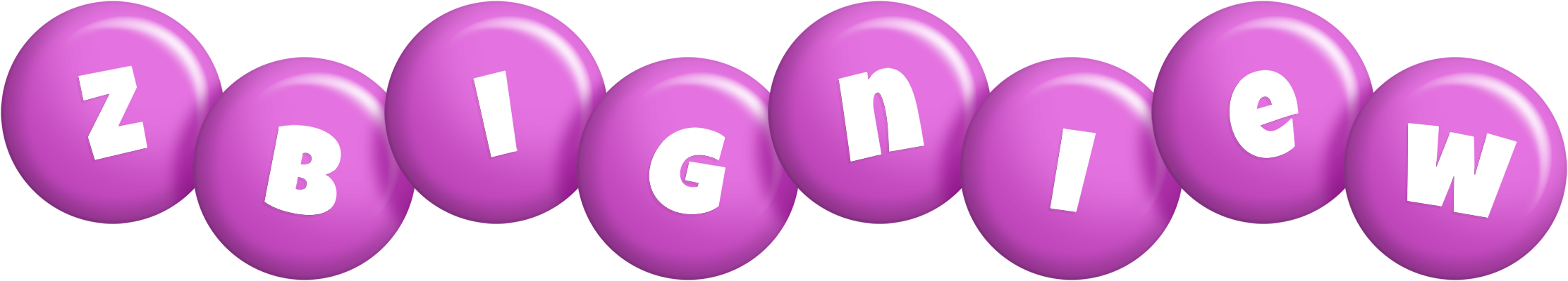 Zbigniew candy-purple logo