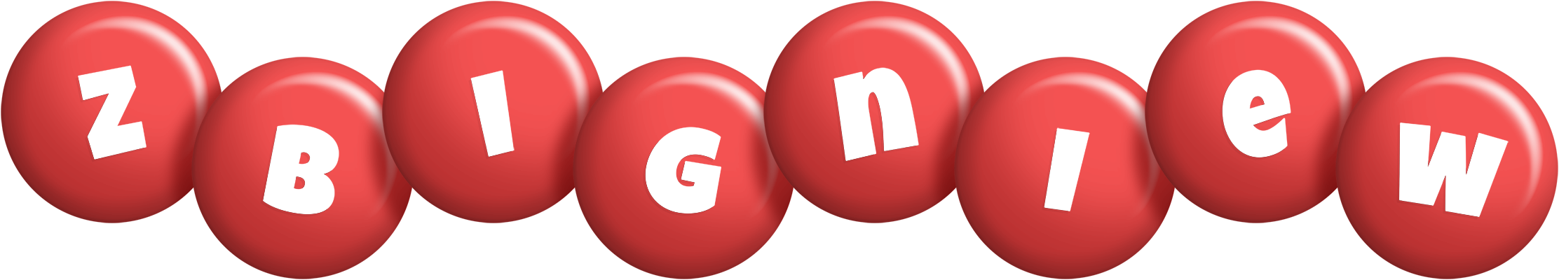 Zbigniew candy-red logo