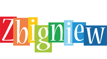Zbigniew colors logo
