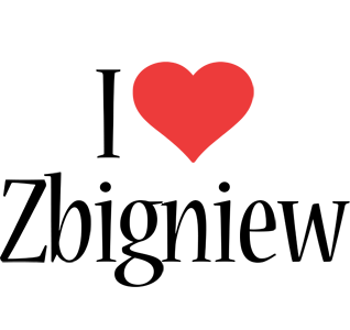 Zbigniew i-love logo