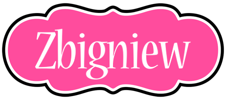 Zbigniew invitation logo