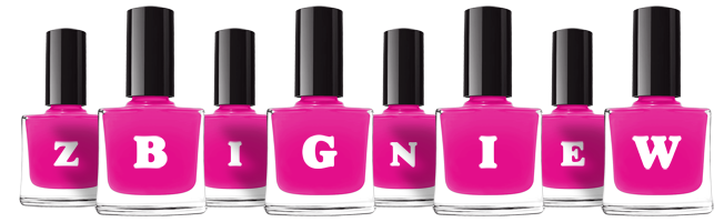 Zbigniew nails logo
