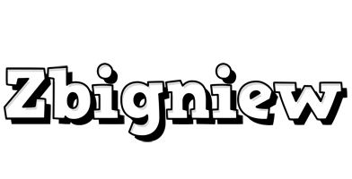 Zbigniew snowing logo