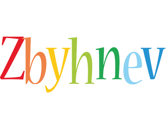 Zbyhnev birthday logo