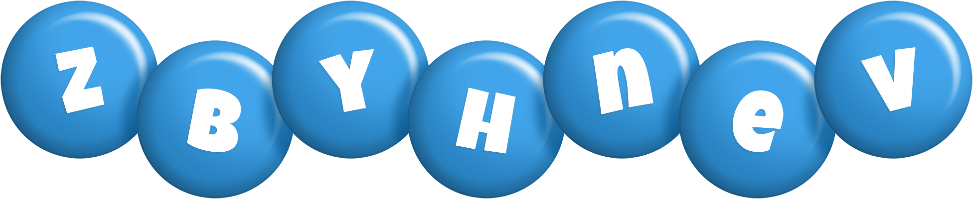 Zbyhnev candy-blue logo