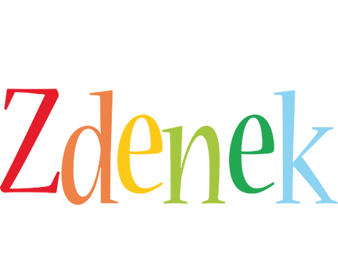 Zdenek birthday logo