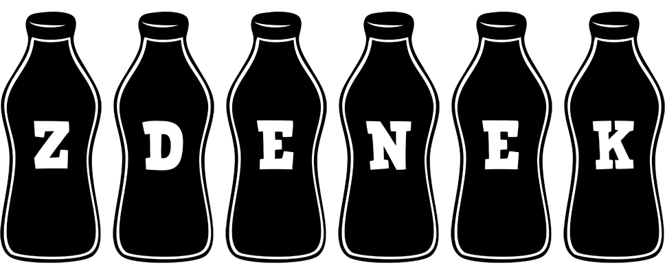 Zdenek bottle logo