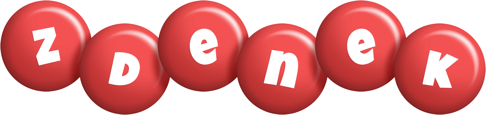 Zdenek candy-red logo