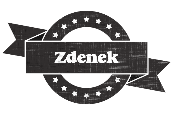 Zdenek grunge logo