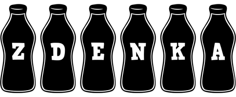 Zdenka bottle logo