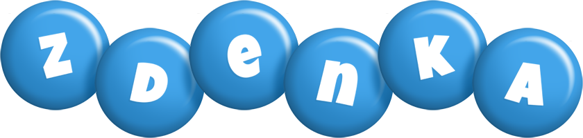 Zdenka candy-blue logo