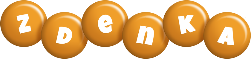 Zdenka candy-orange logo