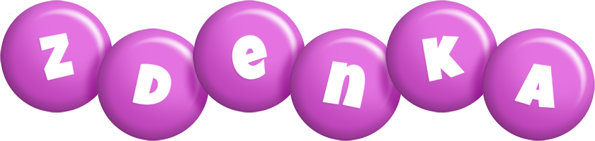 Zdenka candy-purple logo