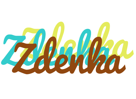 Zdenka cupcake logo