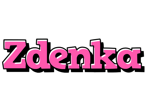 Zdenka girlish logo