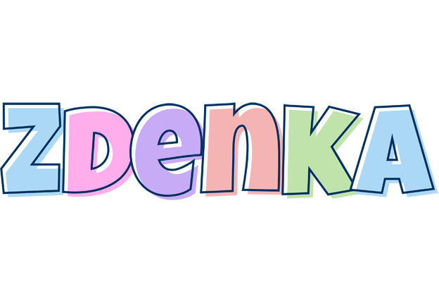Zdenka pastel logo