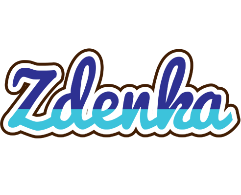 Zdenka raining logo