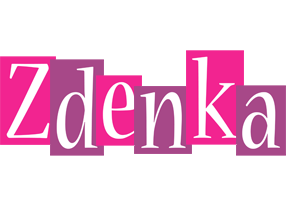 Zdenka whine logo