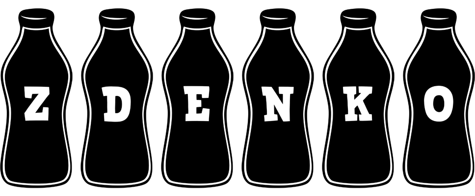 Zdenko bottle logo