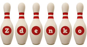 Zdenko bowling-pin logo