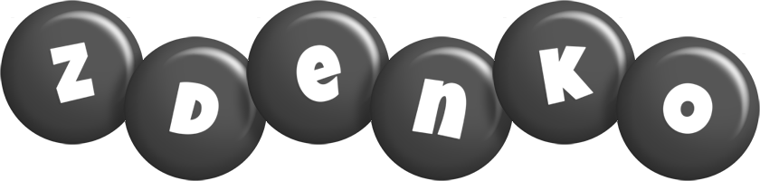 Zdenko candy-black logo