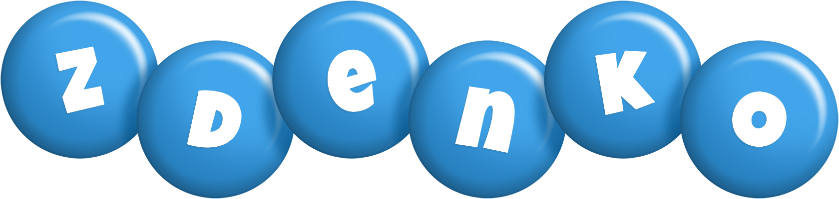 Zdenko candy-blue logo