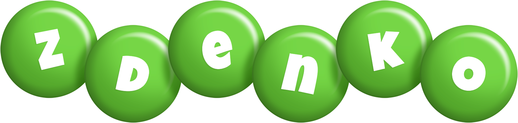 Zdenko candy-green logo