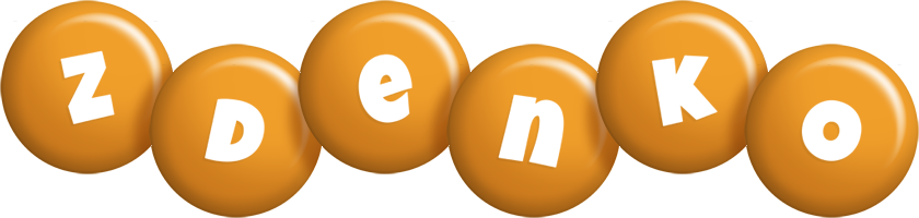 Zdenko candy-orange logo