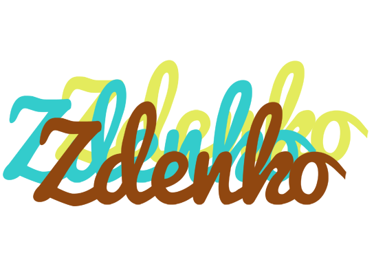 Zdenko cupcake logo