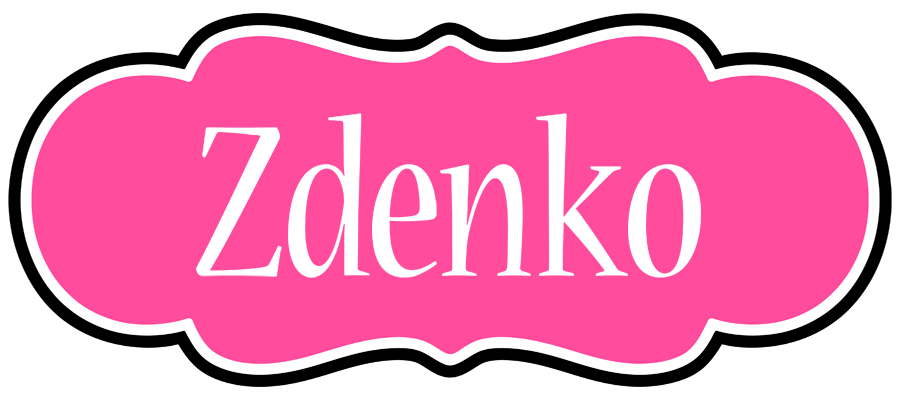 Zdenko invitation logo