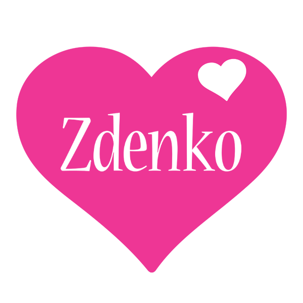 Zdenko love-heart logo