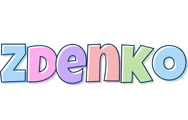 Zdenko pastel logo