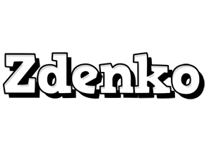 Zdenko snowing logo