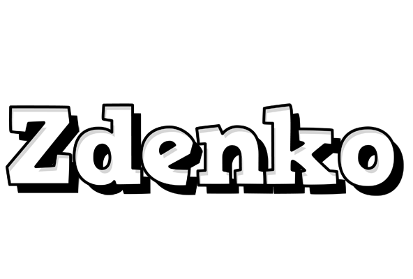 Zdenko snowing logo