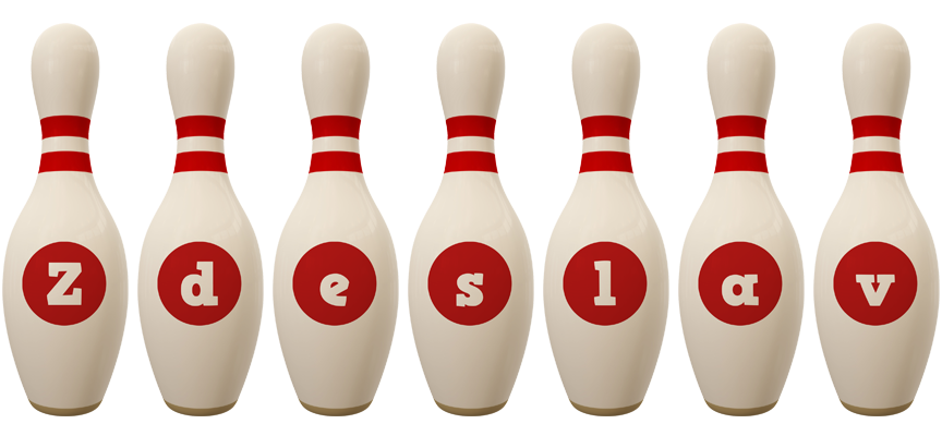 Zdeslav bowling-pin logo