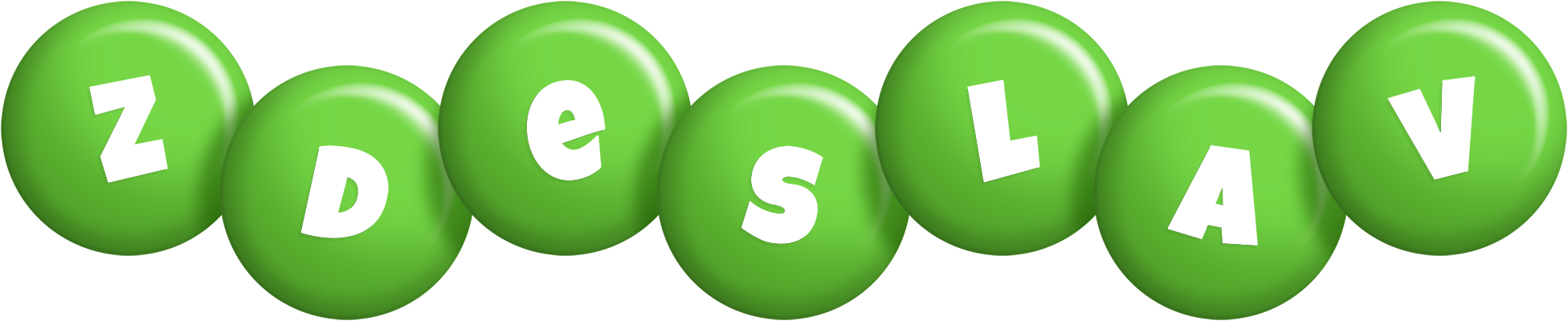 Zdeslav candy-green logo
