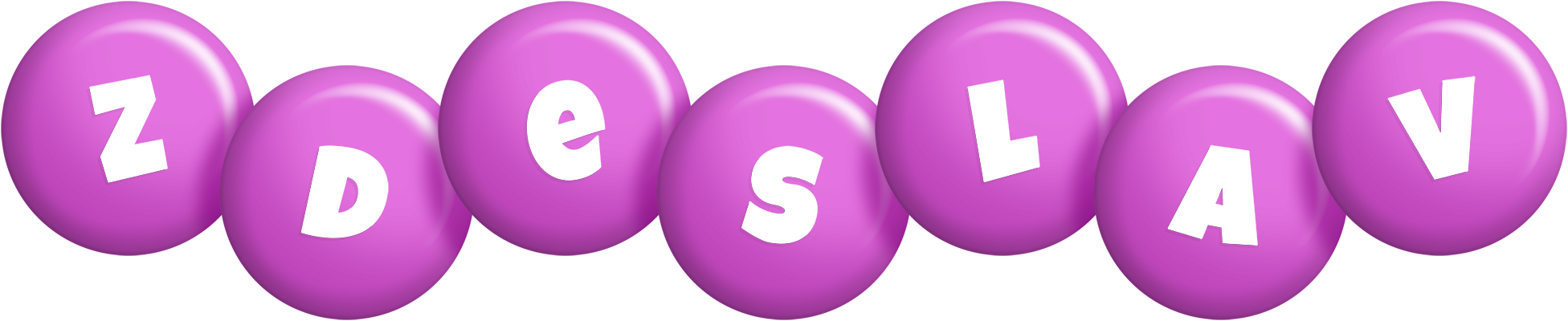 Zdeslav candy-purple logo