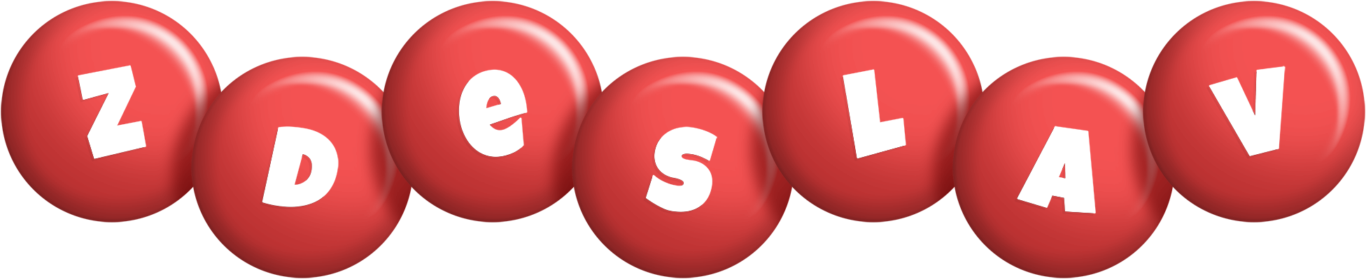 Zdeslav candy-red logo