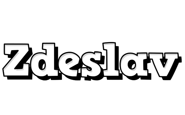 Zdeslav snowing logo