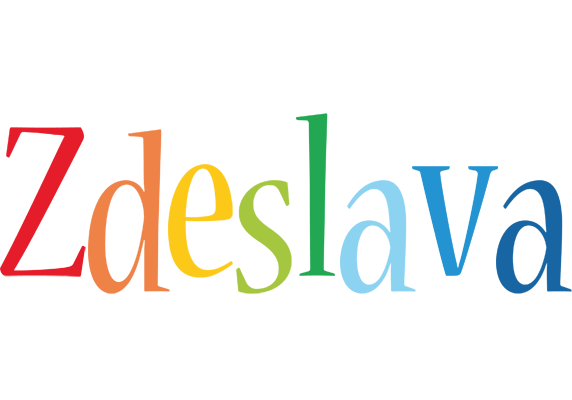 Zdeslava birthday logo